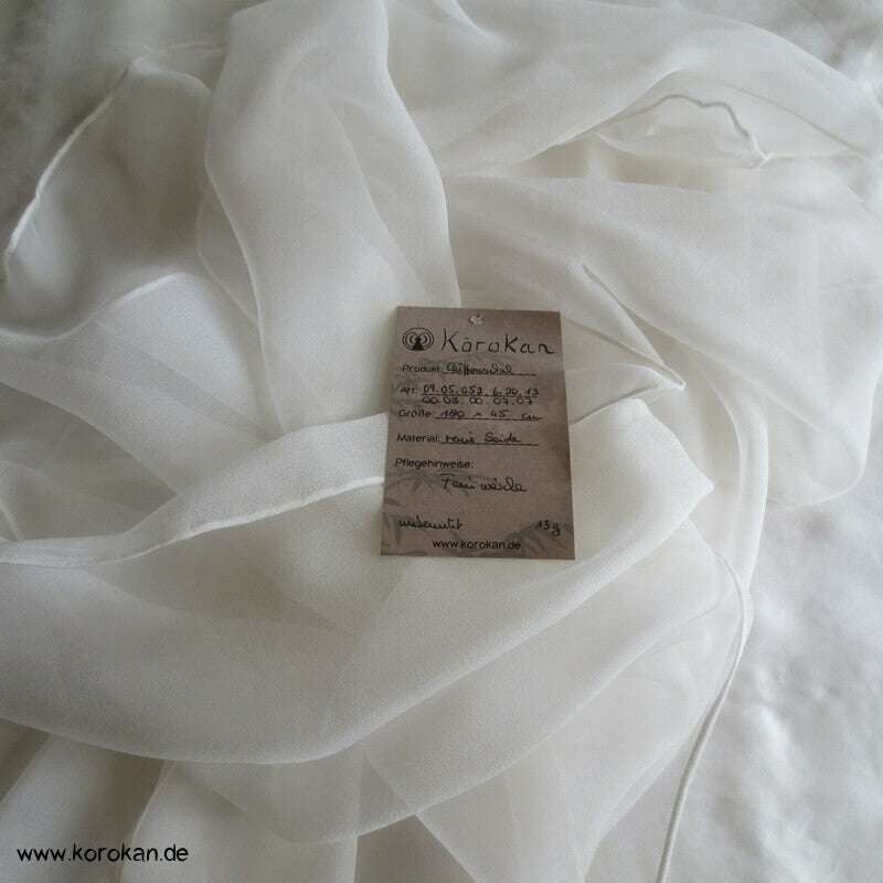 Natur Chiffon Schaltuch - Obiage