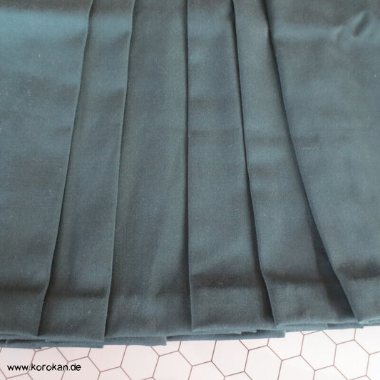Frauen Hakama dunkelgrüne Wollmischung
