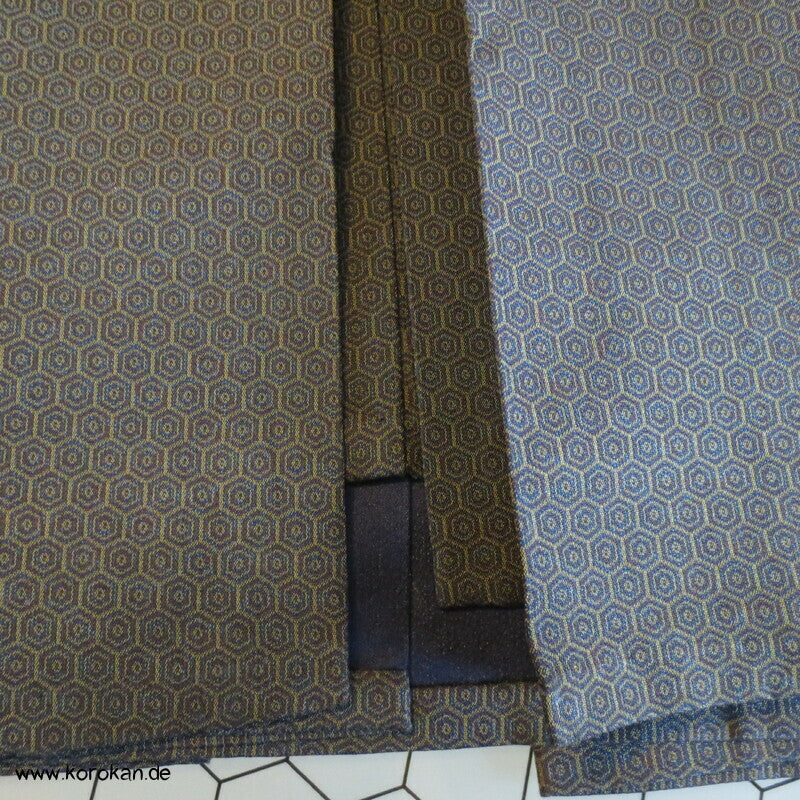 Kikko Jacquard Seide Hakama - Andon - Rock - Typ