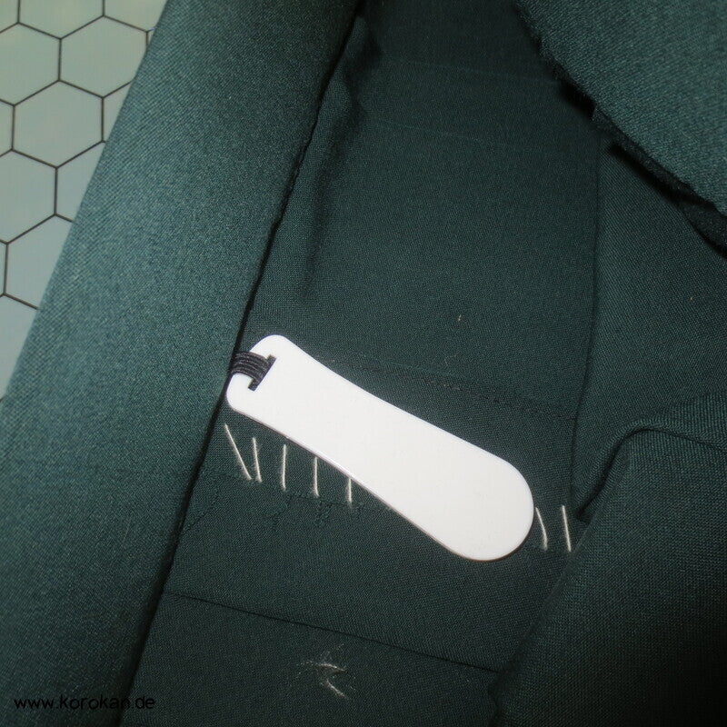 Frauen Hakama dunkelgrüne Wollmischung