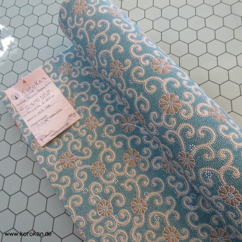 Karakusa Arabesken Kimono Wollstoff