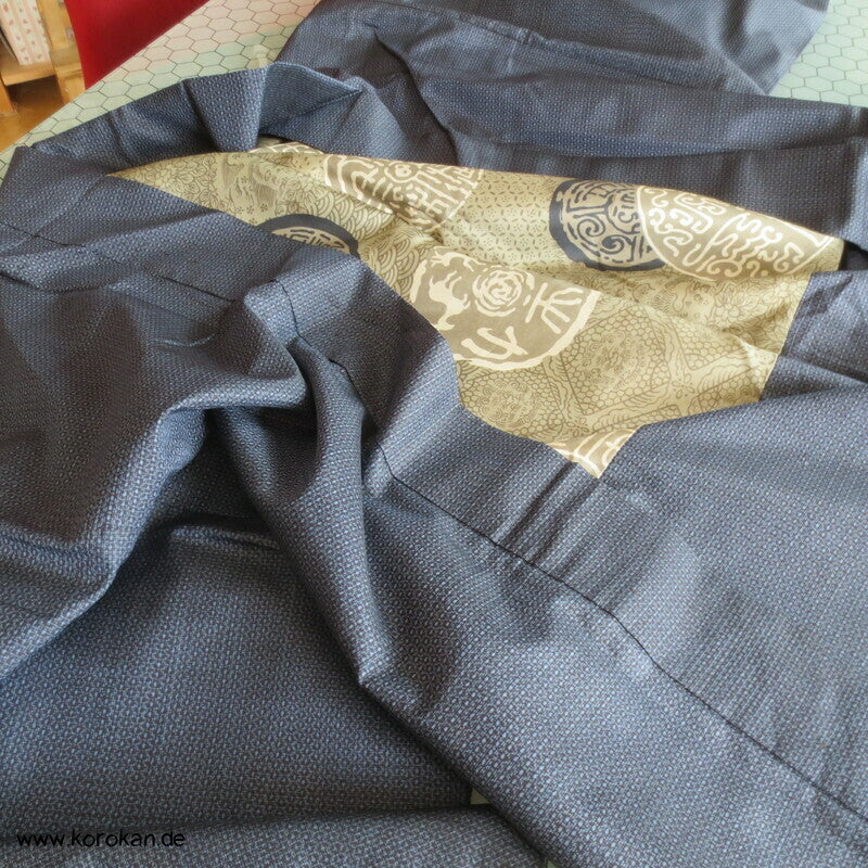 Shishilöwenfutter Tsumugi Seiden Haori