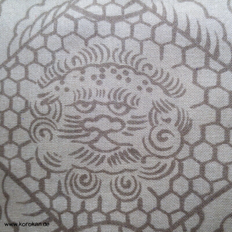 Shishilöwenfutter Tsumugi Seiden Haori