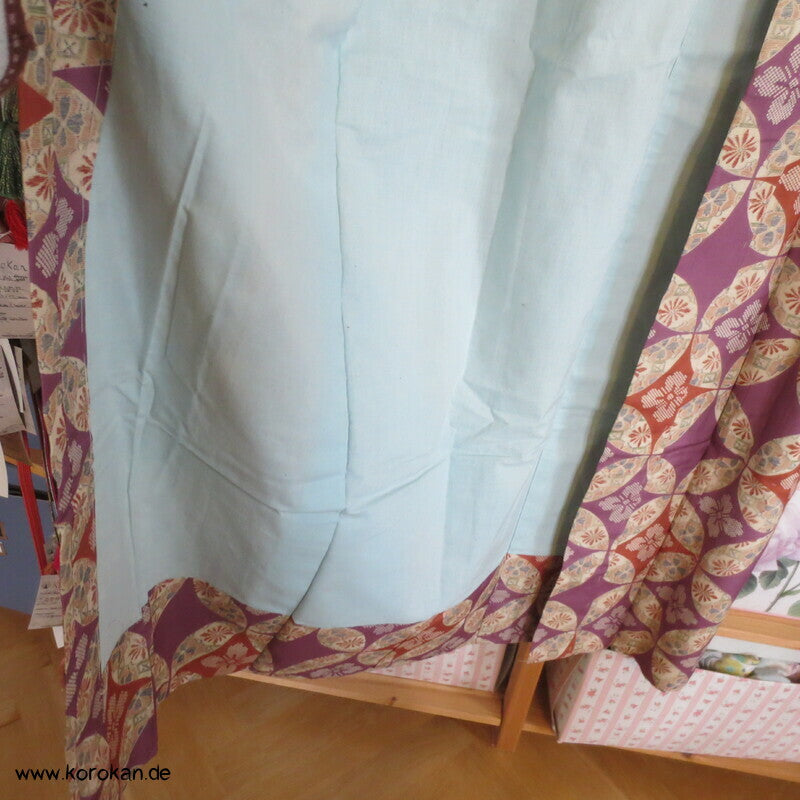 Shippo in mauve beige Seide Juban Unterkimono