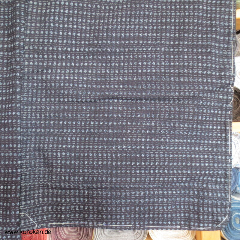 Kasuri Tsumugi Wolle / Seiden Männer Kimono