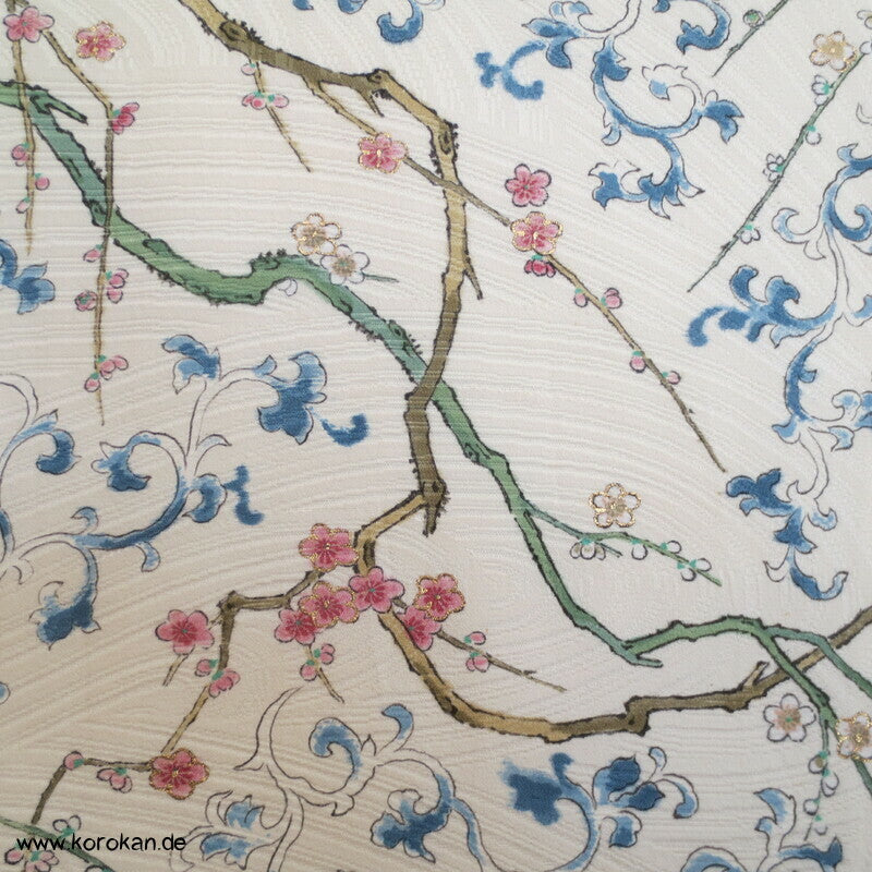 Zweige und Arabesken Komon Kimono