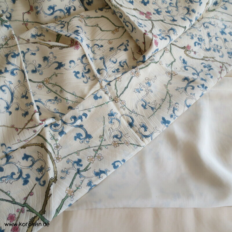 Zweige und Arabesken Komon Kimono