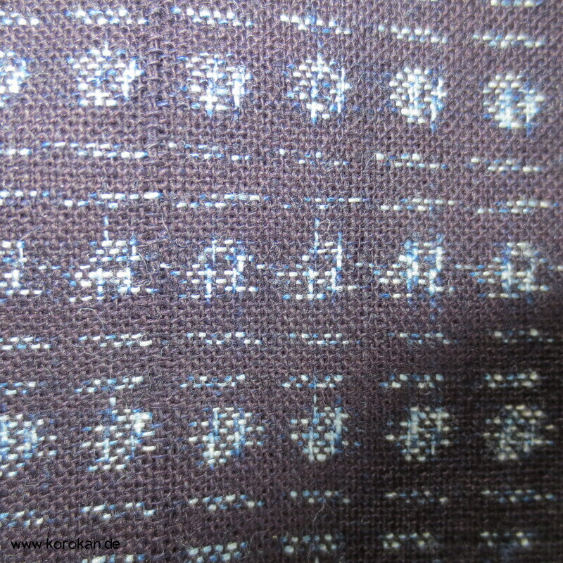 Kasuri Tsumugi Wolle / Seiden Männer Kimono