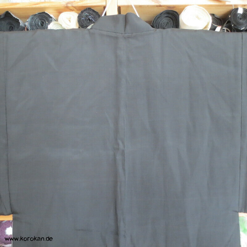 anthrazit - schwarze Haori, Bildfutter Schreibkasten