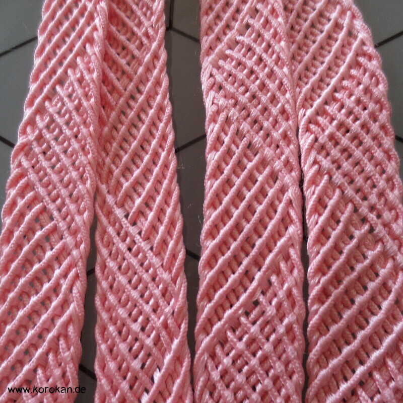 Obijime, rosa durchbrochen für Sommer