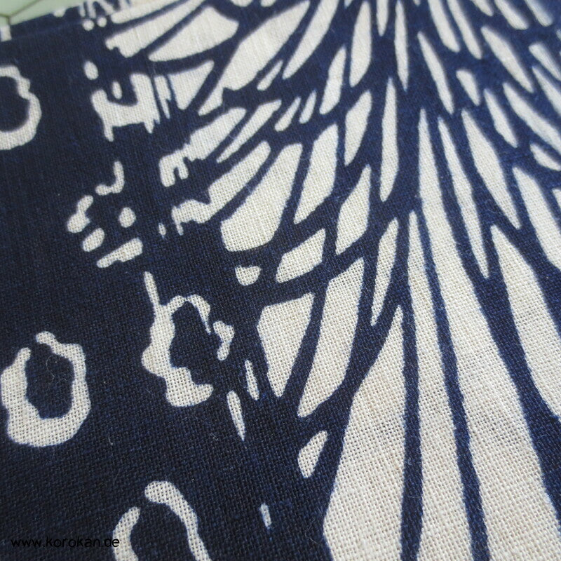 originalgehefteter japanischer Yukata Baumwoll Stoff Rangiku