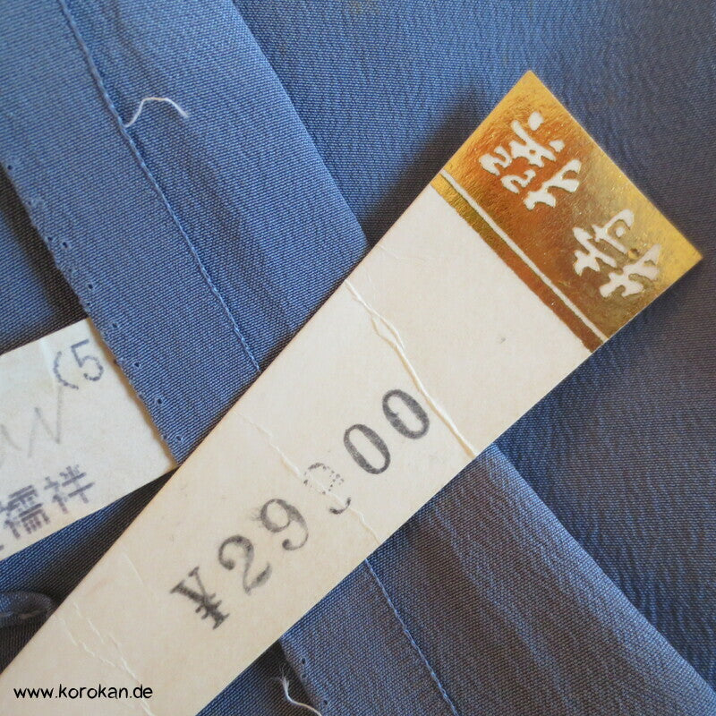 Landschaftsbild Männer Juban Kimono, Seiden Karieba