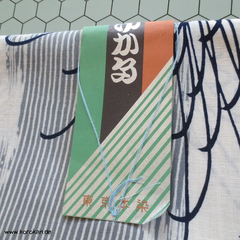 originalgehefteter japanischer Yukata Baumwoll Stoff Rangiku