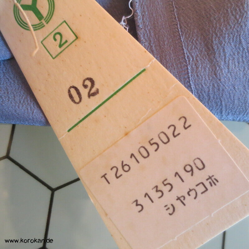 Landschaftsbild Männer Juban Kimono, Seiden Karieba