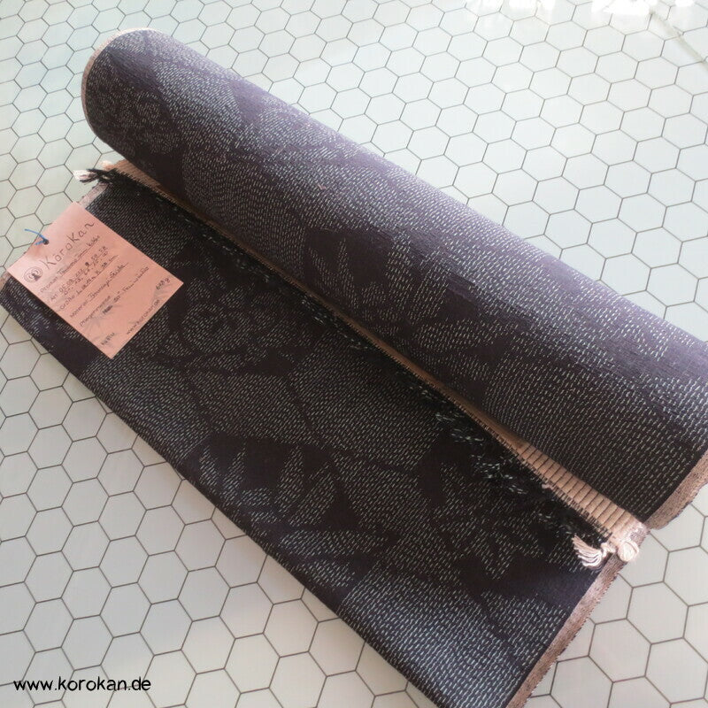 Kikko Kasuri Tsumugi Seide Tanmono Kimono Stoffrolle