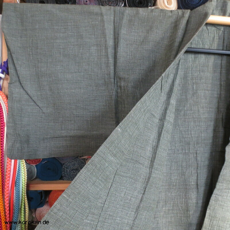 graugrüner Jofu Hanf Hitoe Kimono