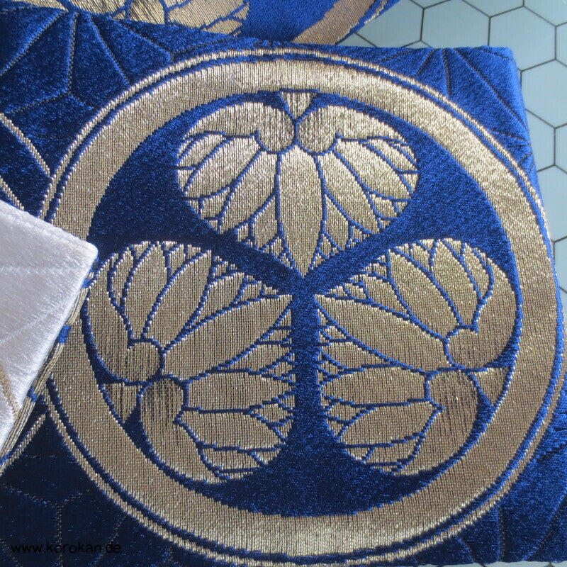 3 Aoi Mon Tokugawa Hanhaba Obi Kimonogürtel