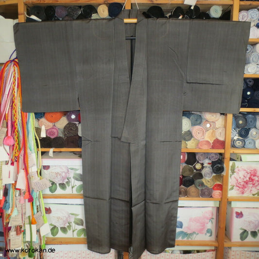 ganz leichter Hitoe Seiden Kimono