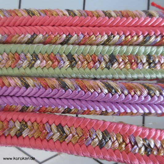 Pastell Verlauf mit Glitzer Obijime