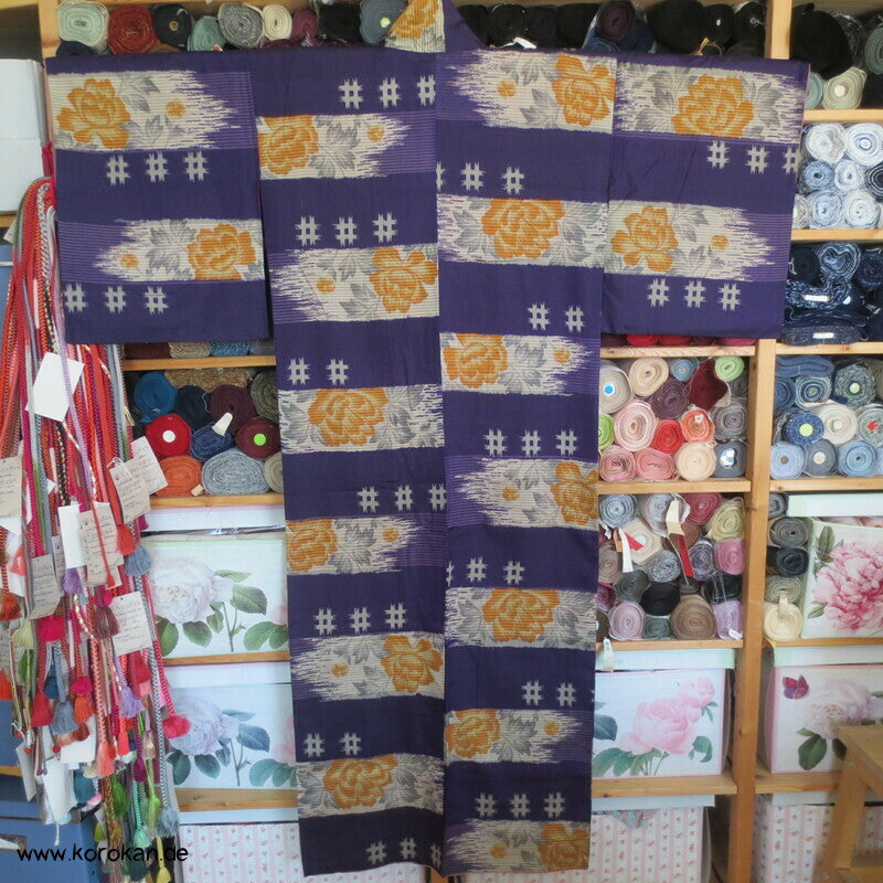 Igeta und Päonien Meisen Kimono