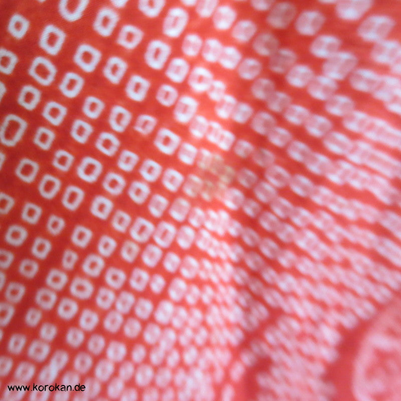 Shibori Sayagata und Aoi Seide Juban Kimono