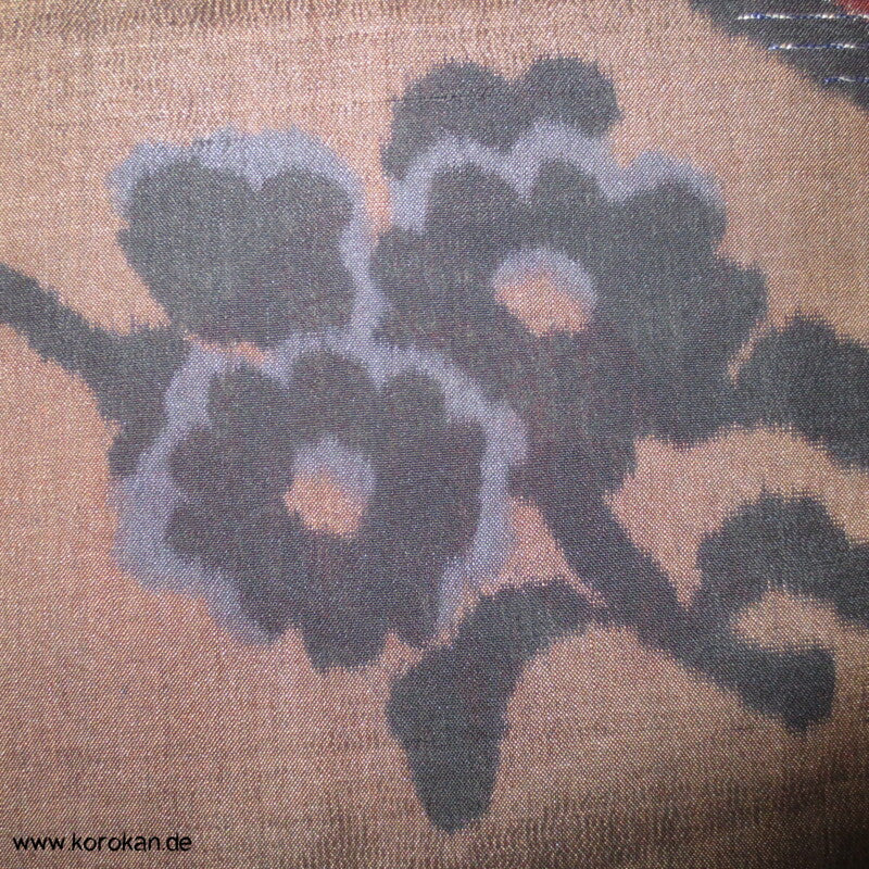 Fächer Meisen Haori Kimonojacke mit Himo
