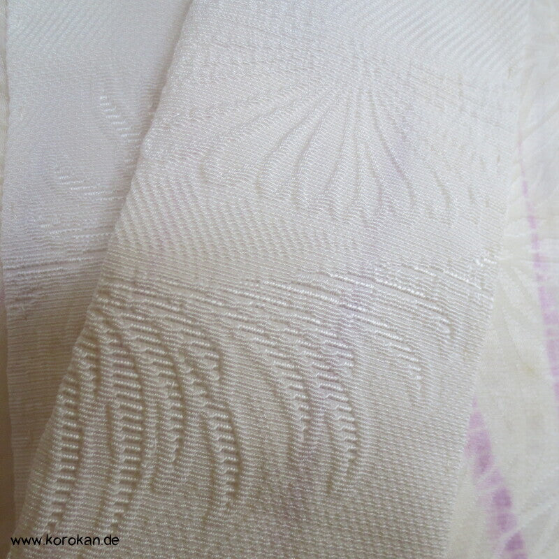 Itajime Shibori Seidendamast Juban Unterkimono