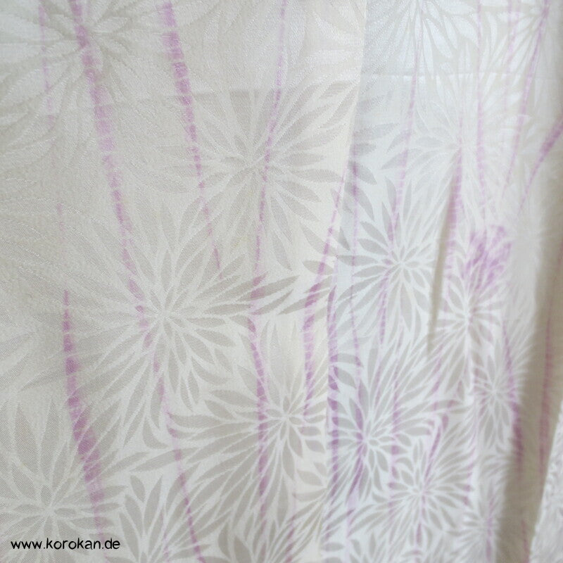 Itajime Shibori Seidendamast Juban Unterkimono