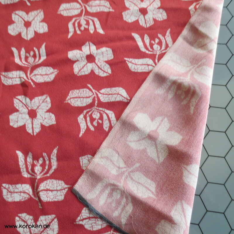 Panel Muster Stoff für Kimono - Blumen, Blätter, abstrakt