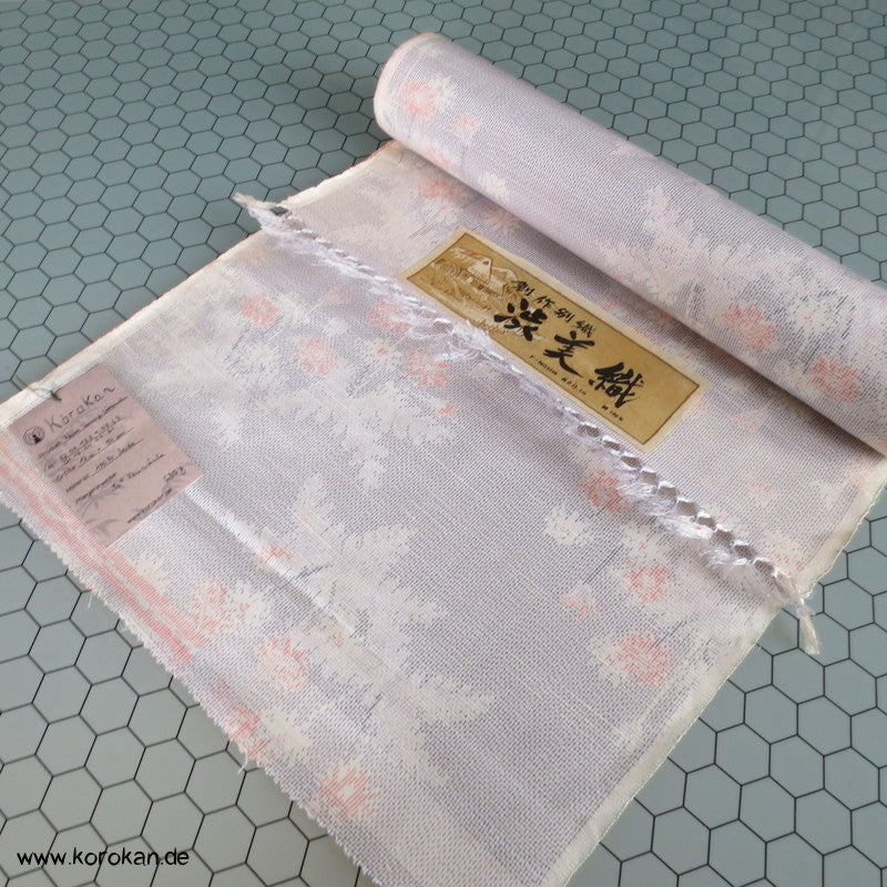 Löwenzahn Kasuri Tsumugi Kimono Seide