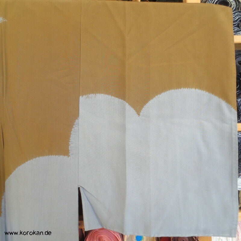 Shibori Wolken Juban Unterkimono, Seidencrepe