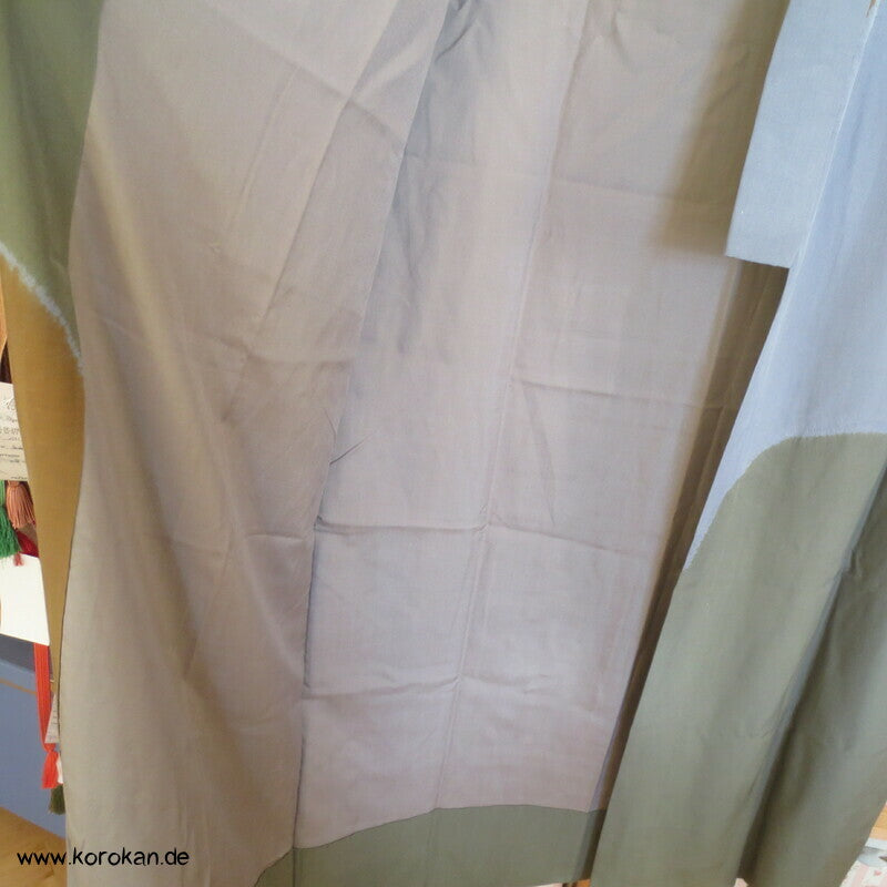 Shibori Wolken Juban Unterkimono, Seidencrepe