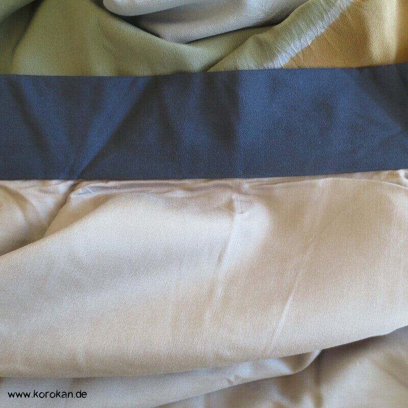 Shibori Wolken Juban Unterkimono, Seidencrepe