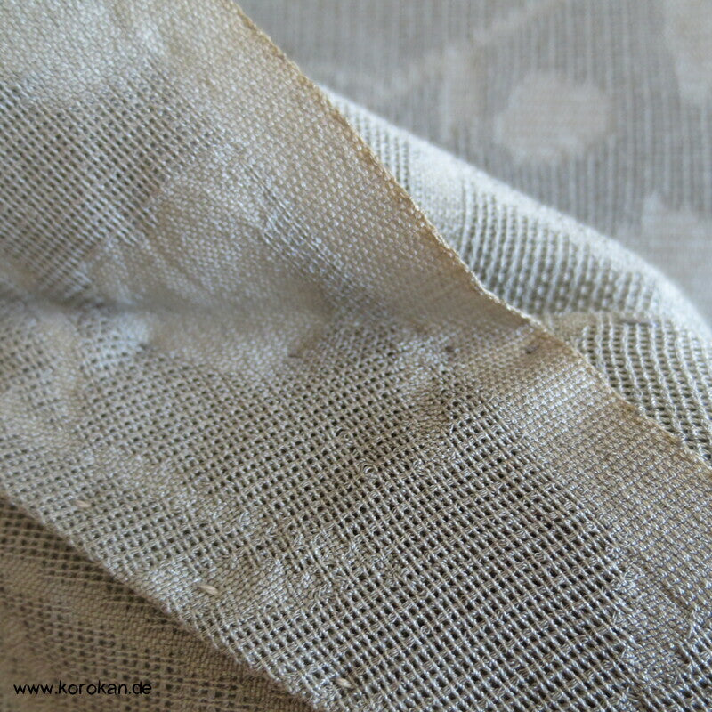 Bambuswäldchen vor Strohmatten Hitoe Homongi Kimono