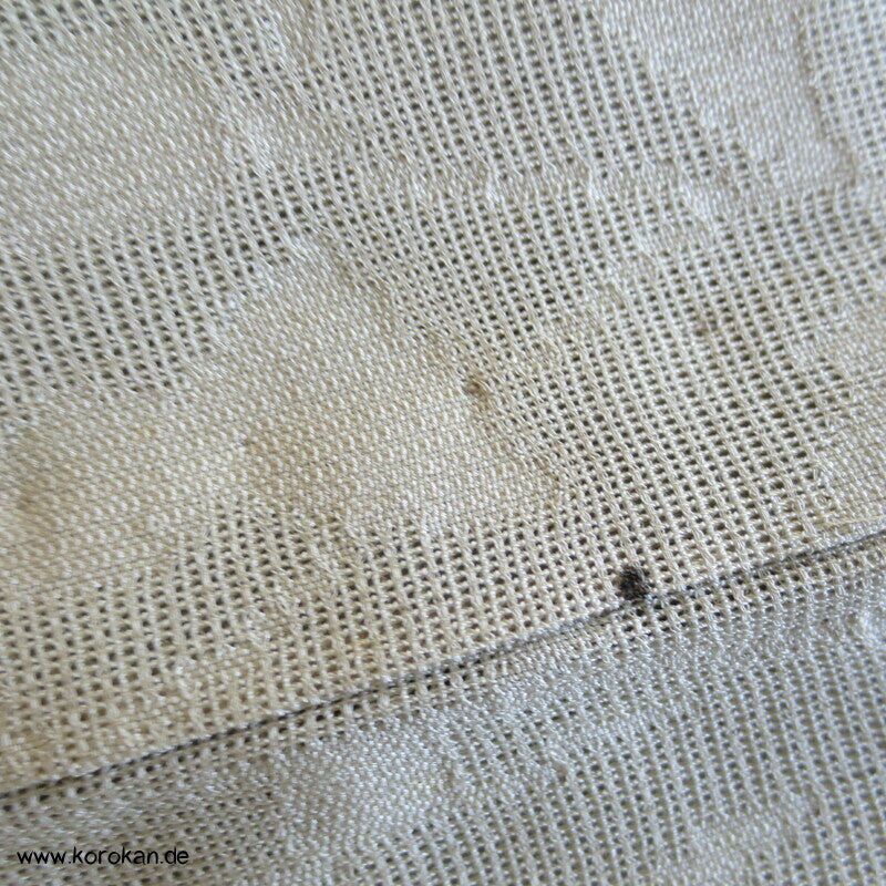 Bambuswäldchen vor Strohmatten Hitoe Homongi Kimono
