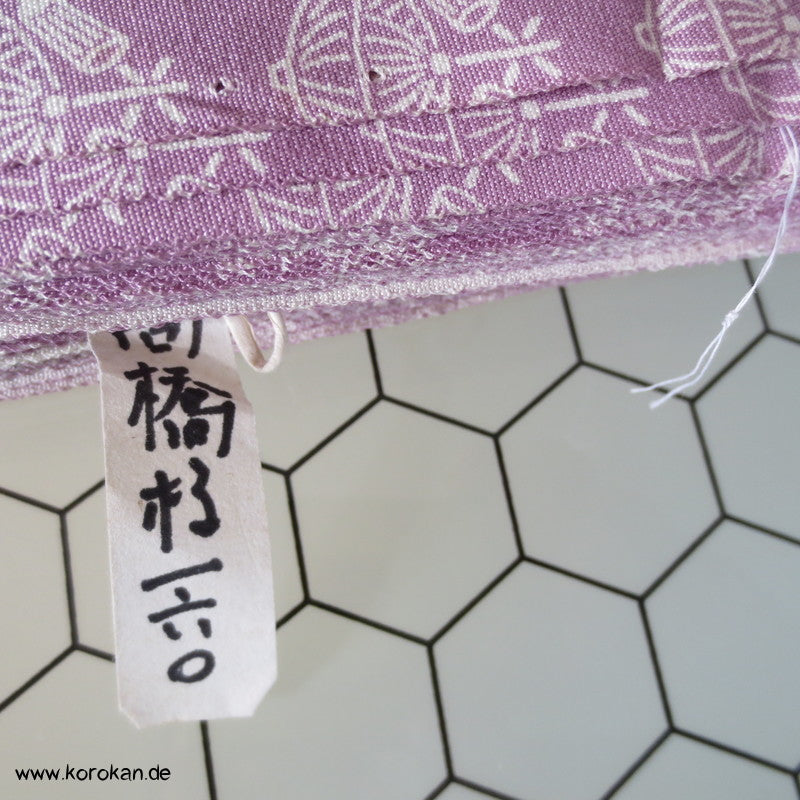 Bangasa Kimono Chirimen Crepe Seide