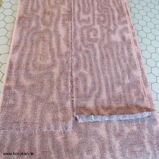 Araihari Kimono Kreppseide, elastisch, abstraktes Muster