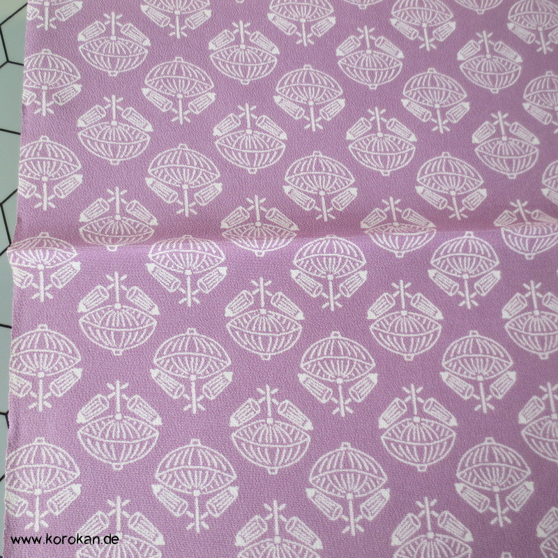 Bangasa Kimono Chirimen Crepe Seide