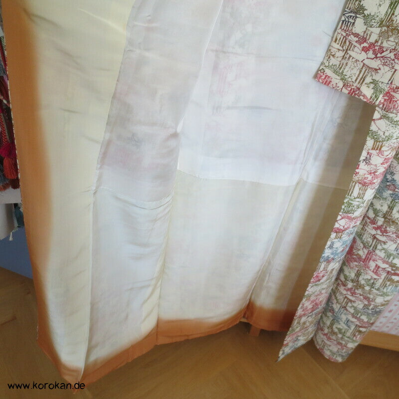 Shochikubai Bingata Bambuswäldchen Komon Kimono