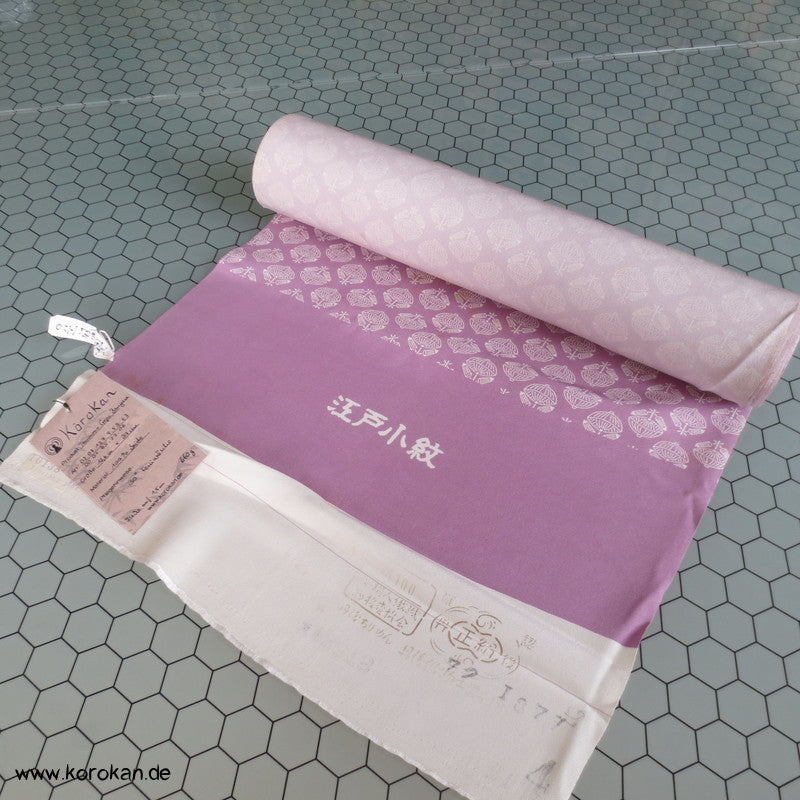 Bangasa Kimono Chirimen Crepe Seide
