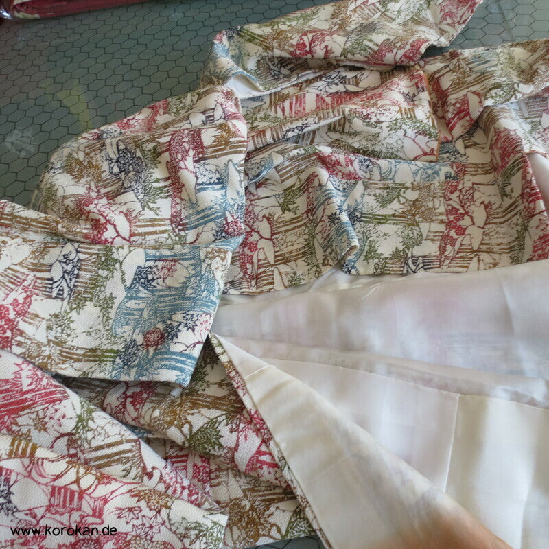 Shochikubai Bingata Bambuswäldchen Komon Kimono