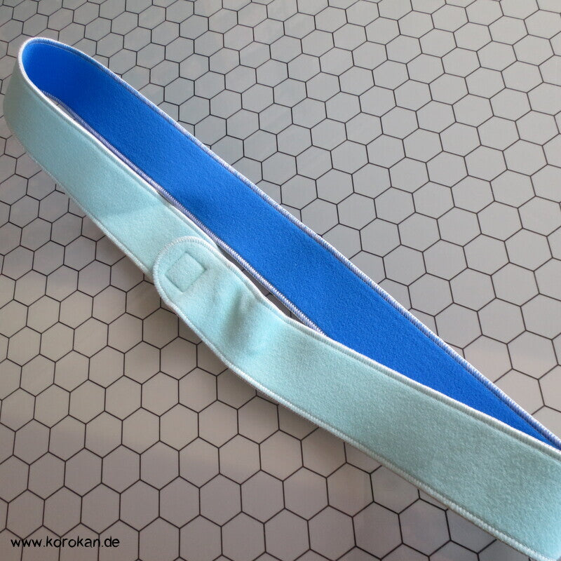 elastischer Klettverschluss Magic Belt Date Jime blau - hellblau