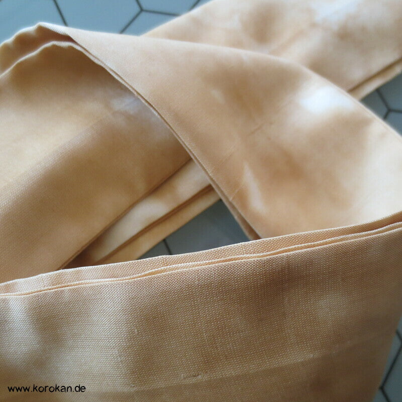 natur wolkig langes Koshihimo Band Honan Wildseide