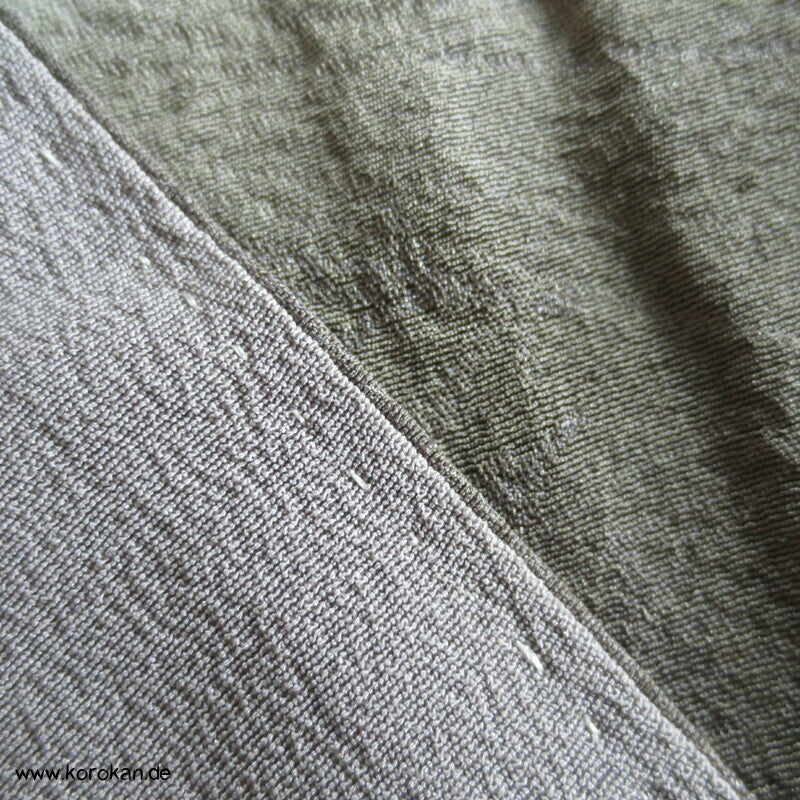 Irotomesode Seidendamast  Kimono Landschaft