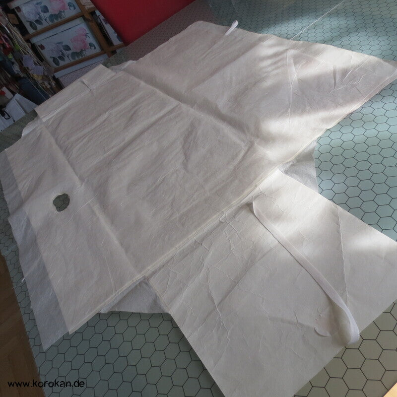 Kimono japanische Papier Kimono Hülle, Kanji Egasumi
