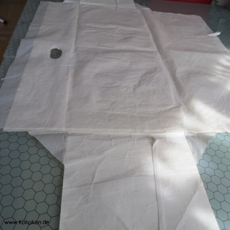 Kimono japanische Papier Kimono Hülle, Kanji Egasumi