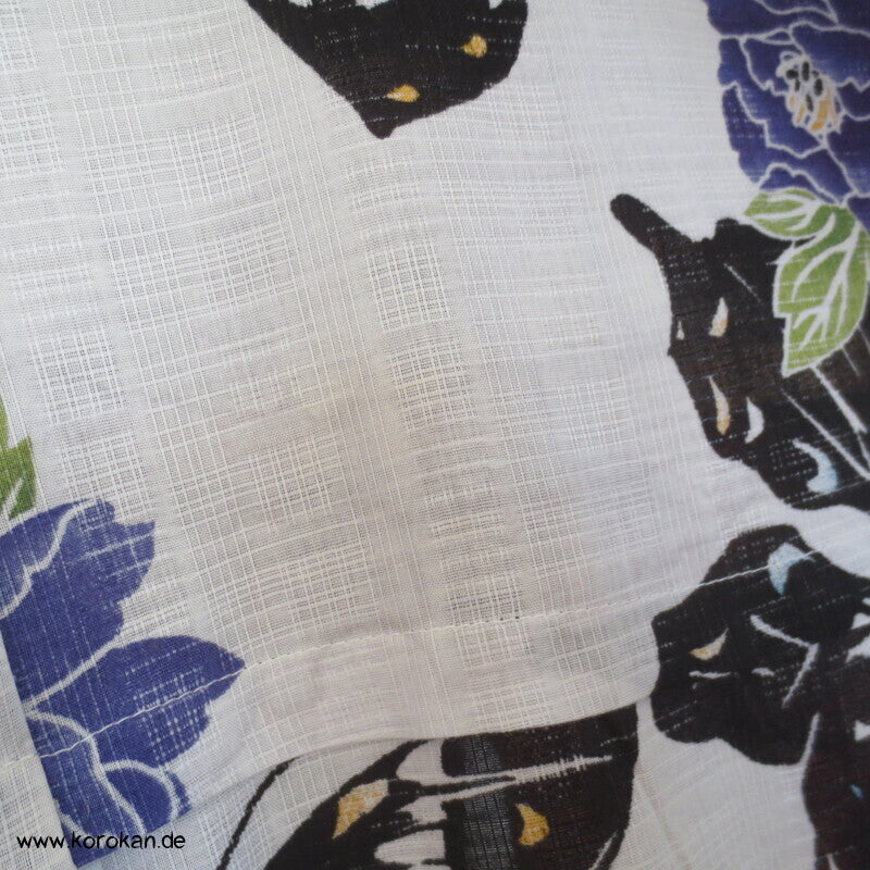 Yukata Baumwoll Kimono Schmetterlinge