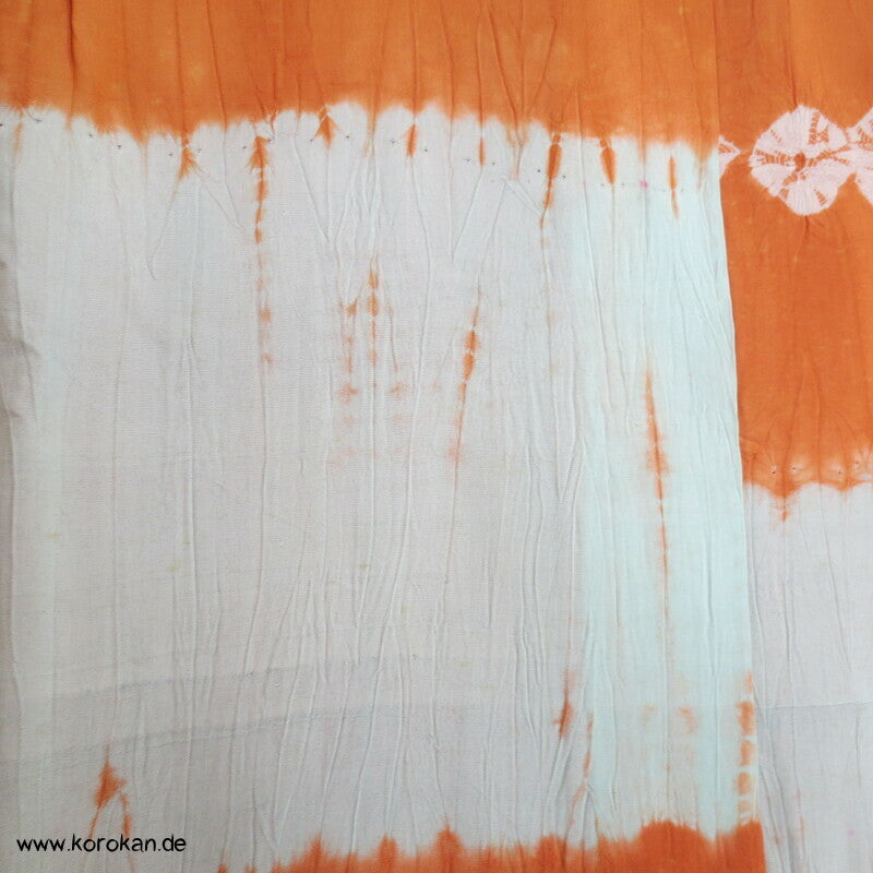 Näh Batikstreifen Juban Kimono - antik, rotes Futter