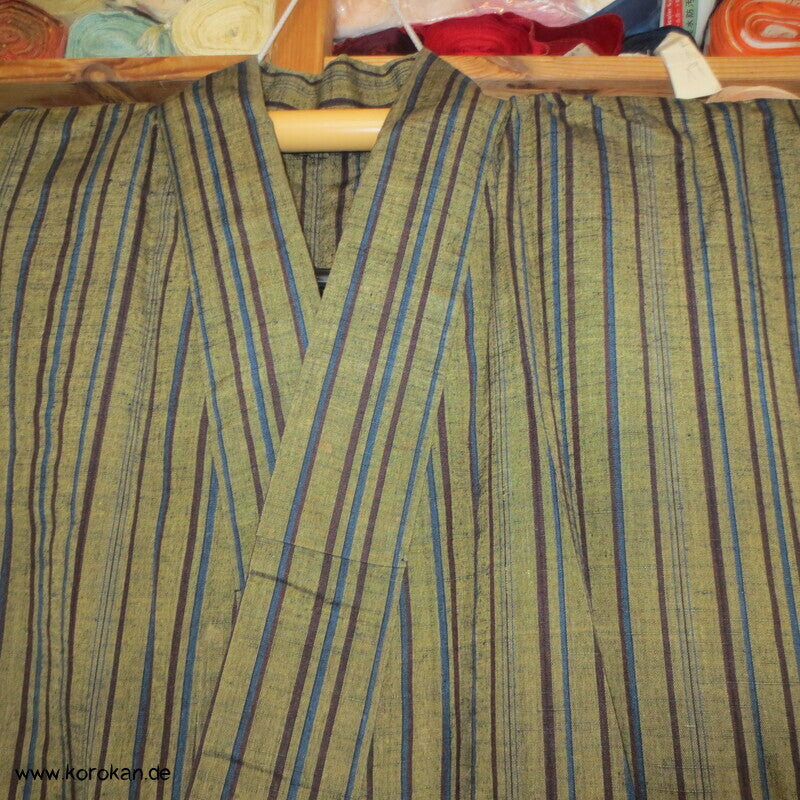Streifen Hitoe - ungefütterter Kimono
