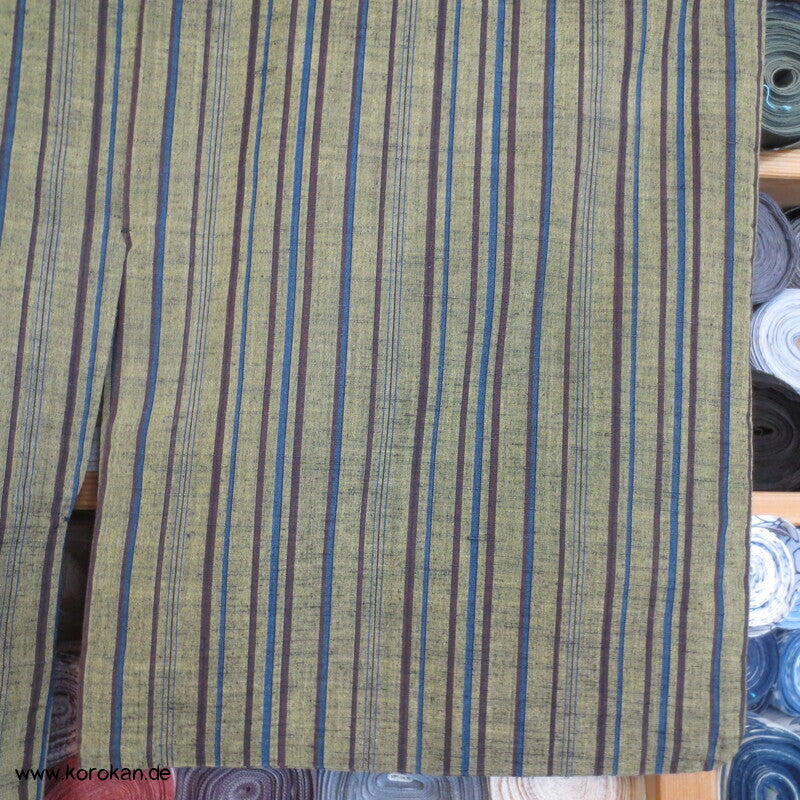 Streifen Hitoe - ungefütterter Kimono